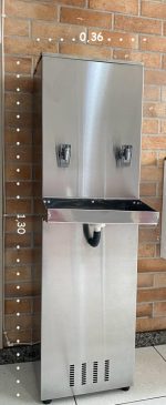BEBEDOURO INDUSTRIAL 25L COLUNA INOX LIDER - JATO / COPO - Imagem 3