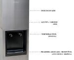 BEBEDOURO INOX INDUSTRIAL 50L 2 TORNEIRAS - Imagem 3